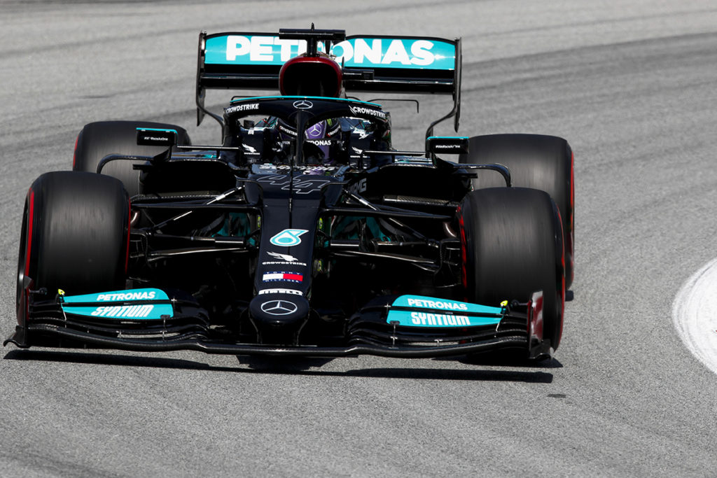 Formel 1 Lewis Hamilton Mercedes Spanien GP 2021 FP2