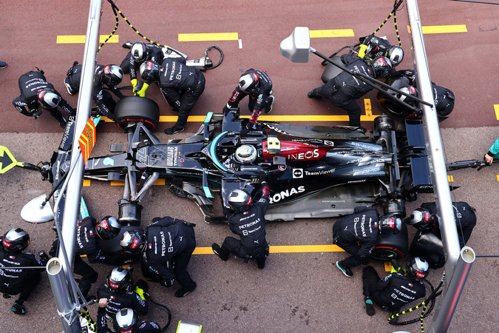 Formel 1 Valtteri Bottas Monaco GP Mercedes 2021