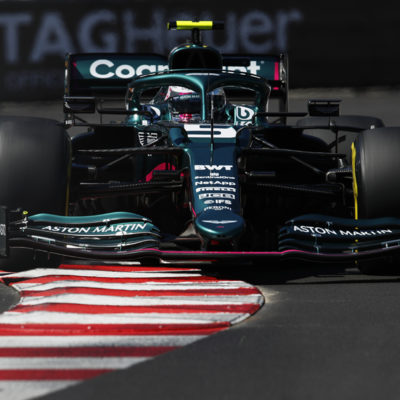 Formel 1 Sebastian Vettel Aston Martin Monaco GP 2021