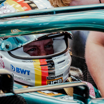 Formel 1 Aston Martin Sebastian Vettel Portugal GP Quali 2021