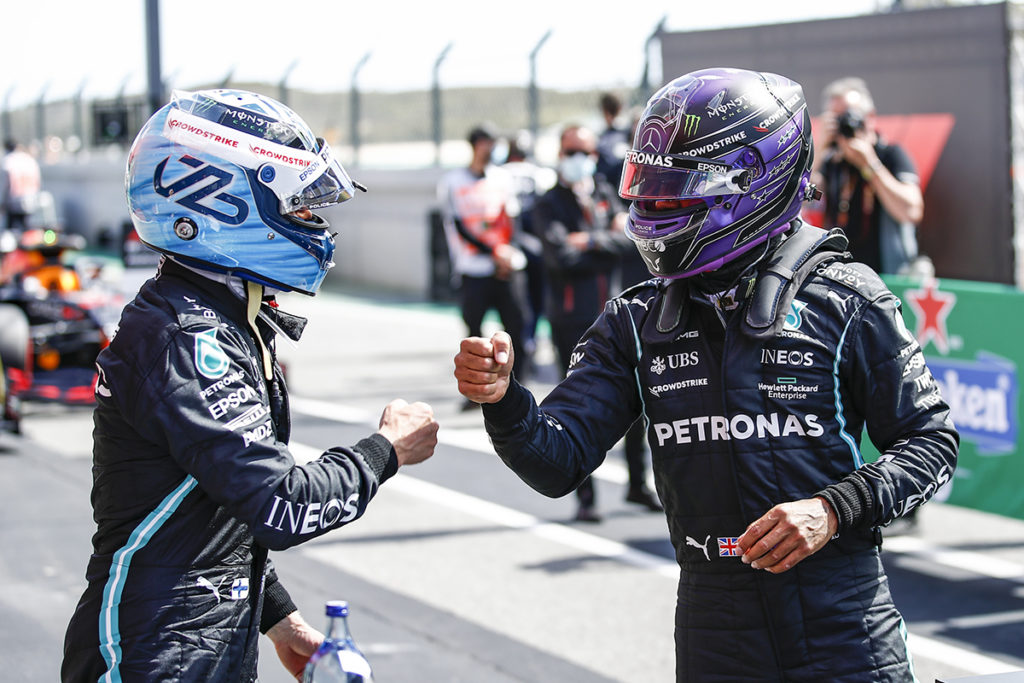 Formel 1 Valtteri Bottas Lewis Hamilton Mercedes 2021