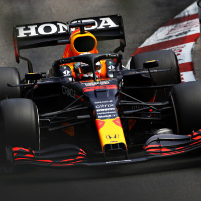 Formel 1 Monaco GP Start Max Verstappen Red Bull 2021