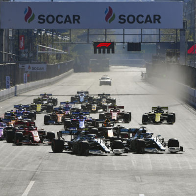 Formel 1 Aserbaidschan GP Baku 2019 Gerade