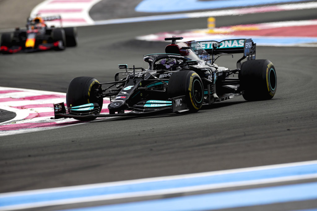 Formel 1 Lewis Hamilton Mercedes Frankreich GP 2021 Rennen