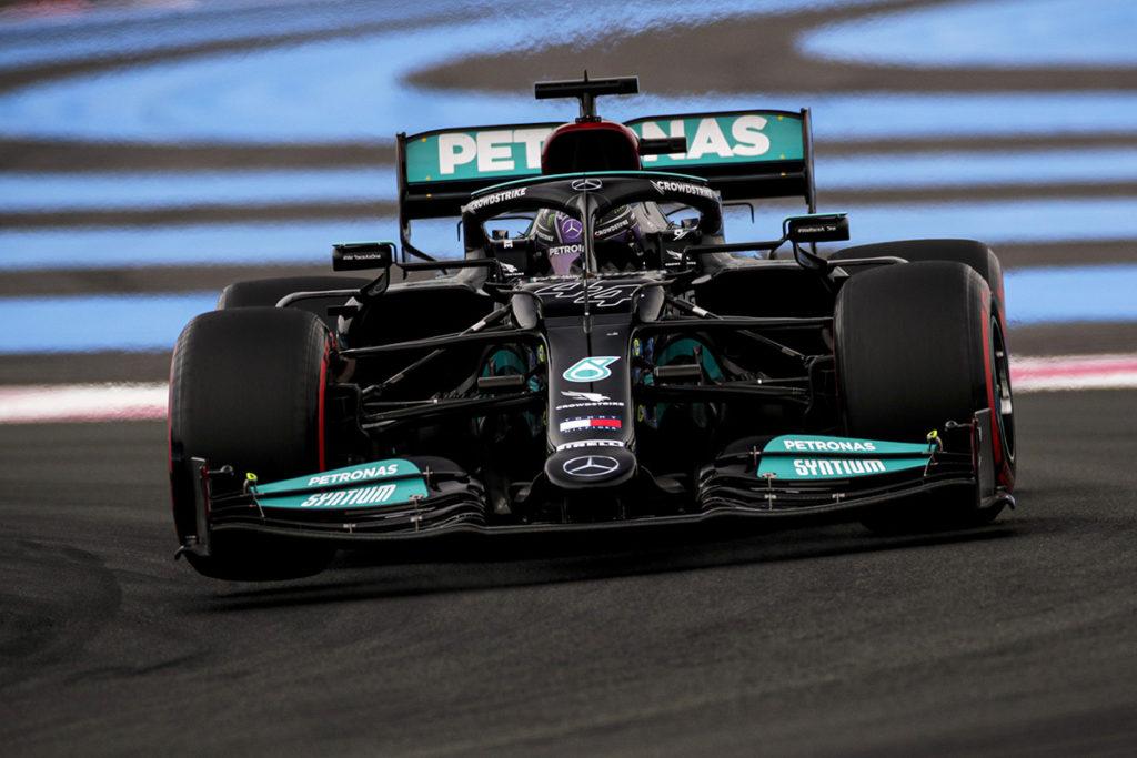 Lewis Hamilton Formel 1 Mercedes 2021 Frankreich GP