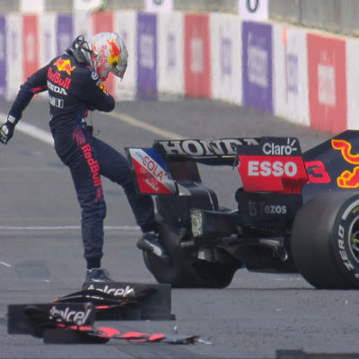 Max Verstappen Formel 1 Red Bull Crash Aserbaidschan GP 2021