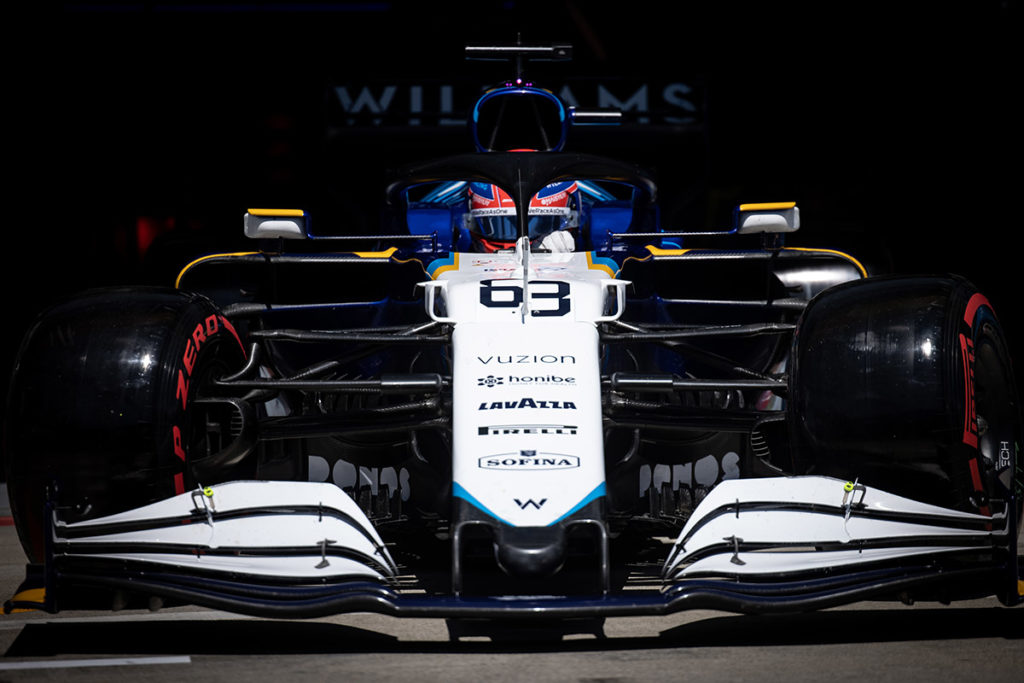 Formel 1 George Russel Williams Mercedes 2021