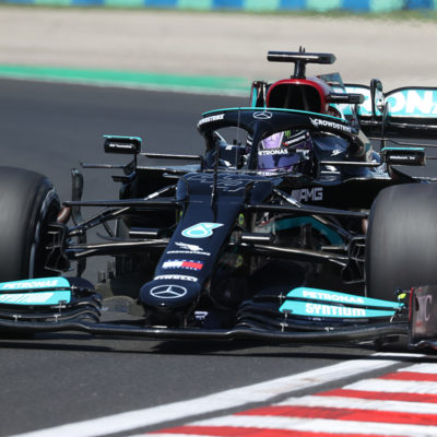 Formel 1 Lewis Hamilton Mercedes Ungarn GP 2021 FP2