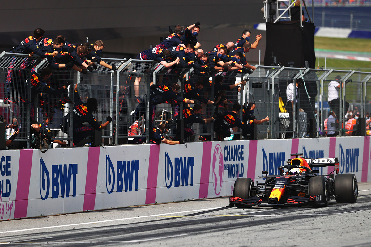 Formel 1 Max Verstappen Red Bull Österreich GP 2021 Spielberg