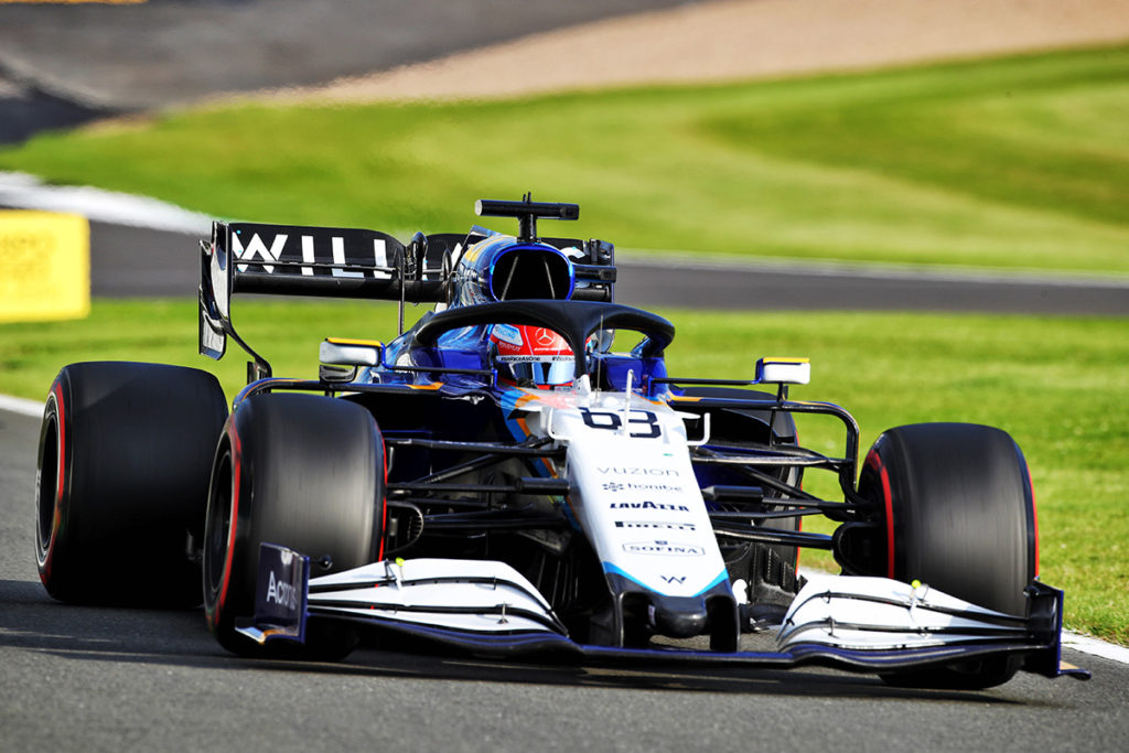 Formel 1 George Russell Williams Silverstone 2021