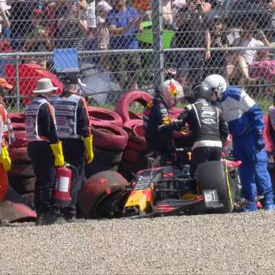 Formel 1 Max Verstappen Lewis Hamilton Silverstone Crash