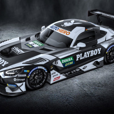 Hubert Haupt DTM Lausitzring Auto 2021 Playboy