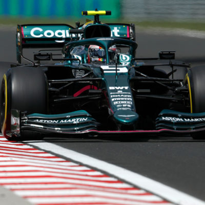 Formel 1 Sebastian Vettel Ungarn GP 2021 Race