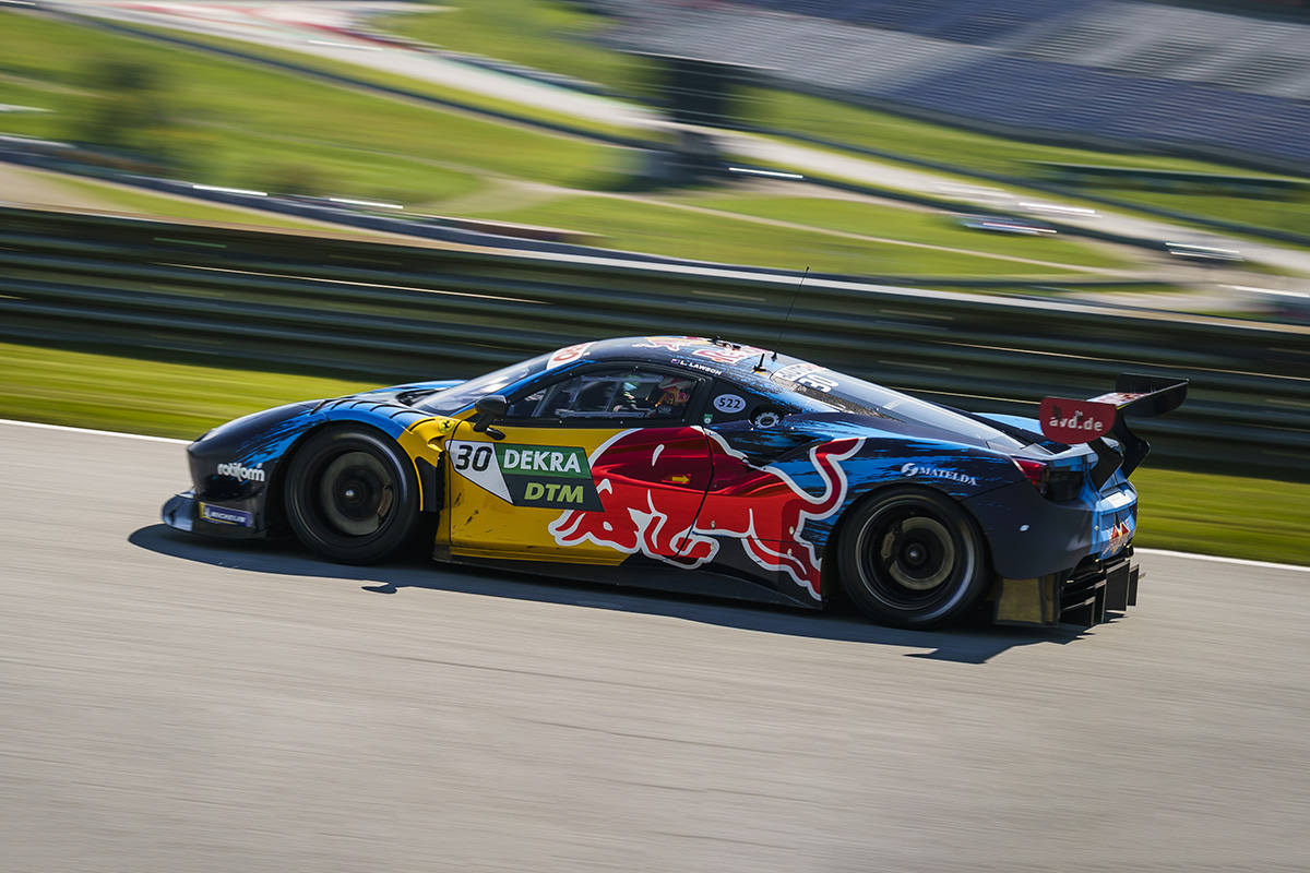 DTM Liam Lawson Red Bull Ferrari Spielberg 2021
