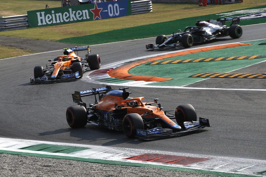 Formel 1 McLaren Monza Italien Sprint 2021