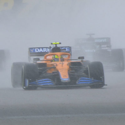 Formel 1 Norris McLaren Regen Russland Sotschi