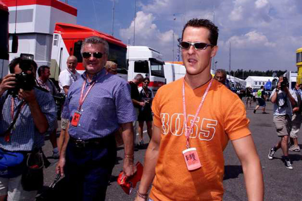 Michael Schumacher Willi Weber Formel 1