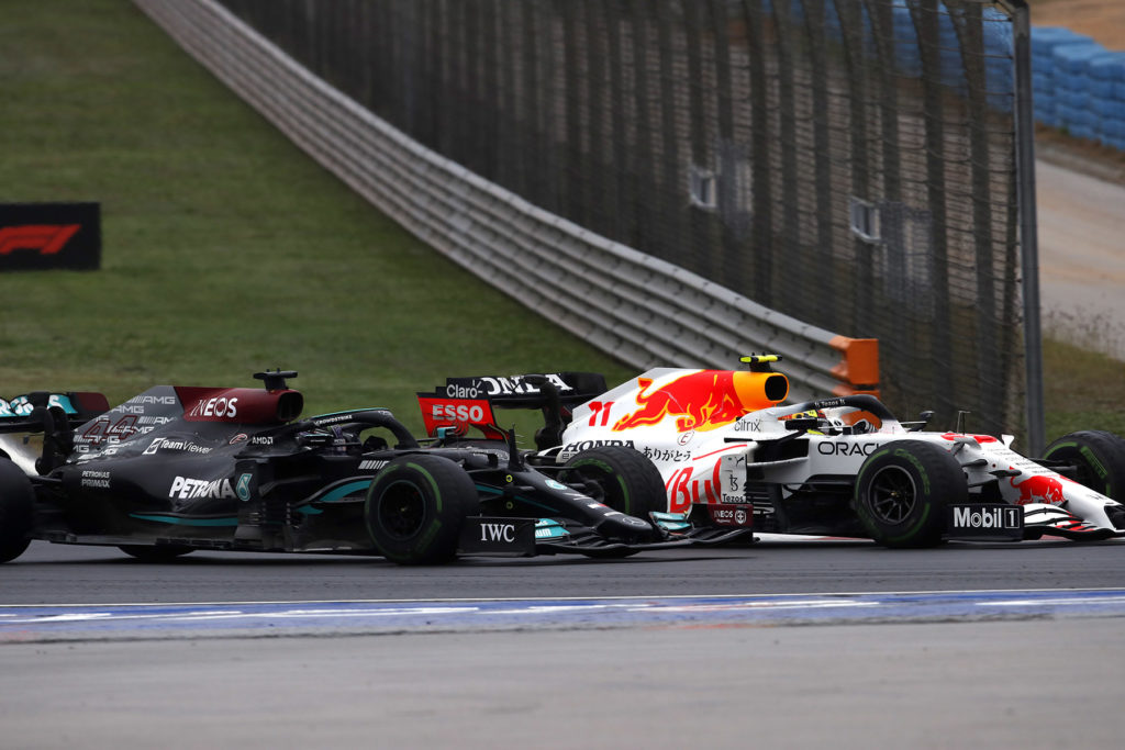 Formel 1 Sergio Perez Duell Lewis Hamilton Red Bull Mercedes 2021 Türkei Grand Prix