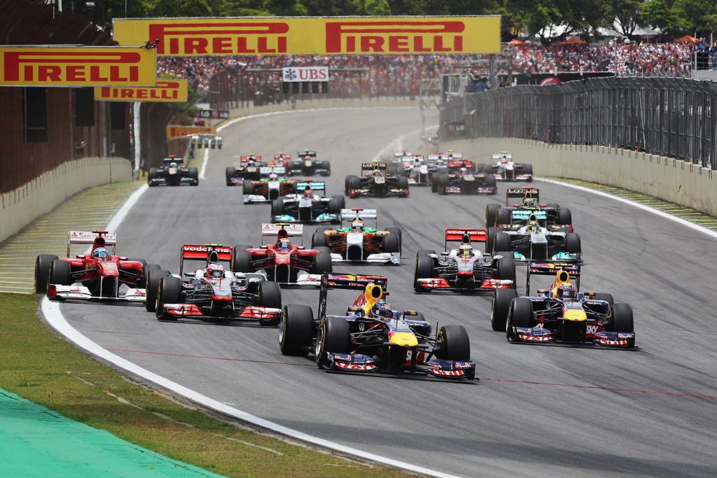 Formel 1 Sebastian Vettel Brasilien GP 2011