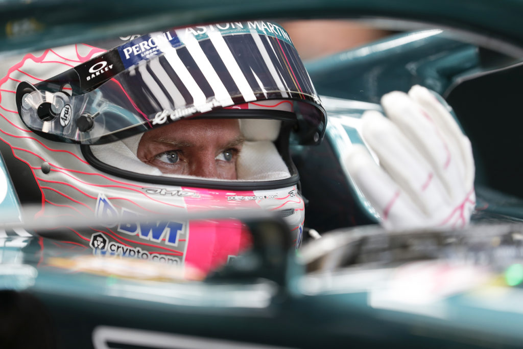Formel 1 Sebastian Vettel Aston Martin USA GP 2021 Quali