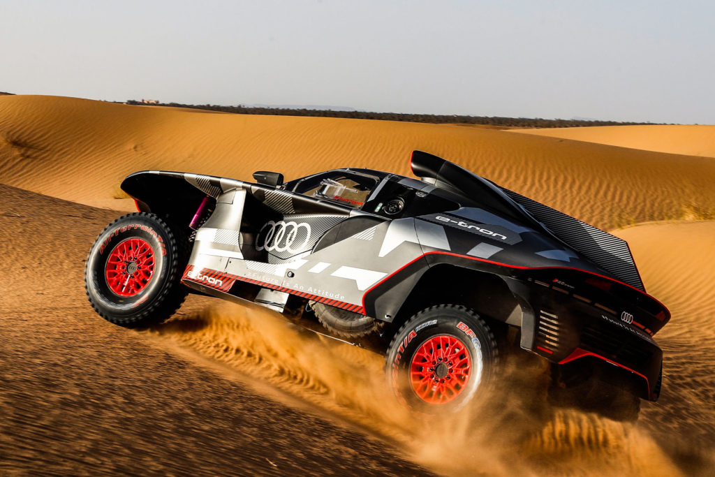 Audi RS Q e-tron Rallye Dakar Test. Credit: M. Kunkel/Audi