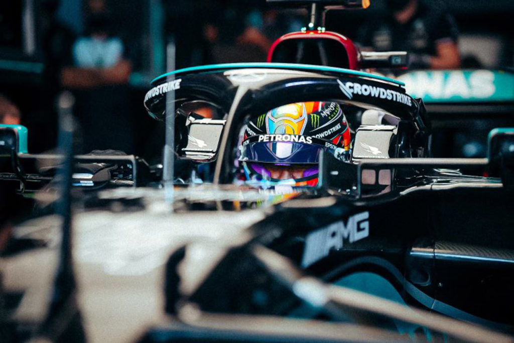 Formel 1 Lewis Hamilton Mercedes Katar GP FP1 2021