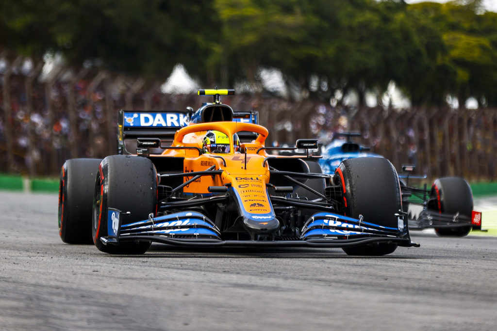 Formel 1 McLaren Lando Norris Brasilien GP 2021