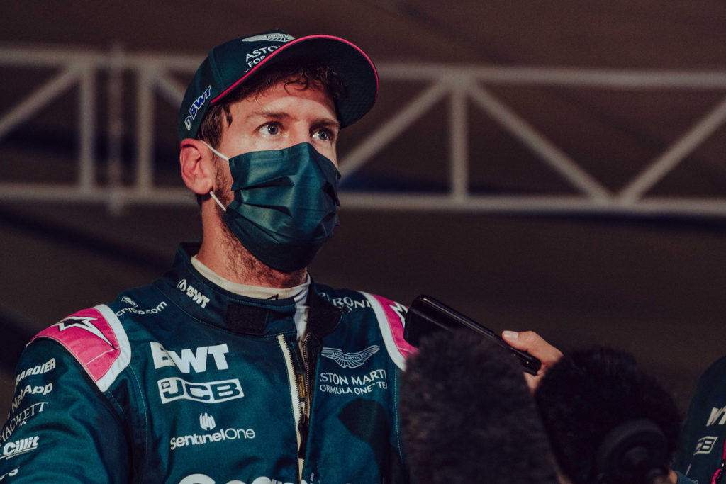 Sebastian Vettel. Credit: Aston Martin