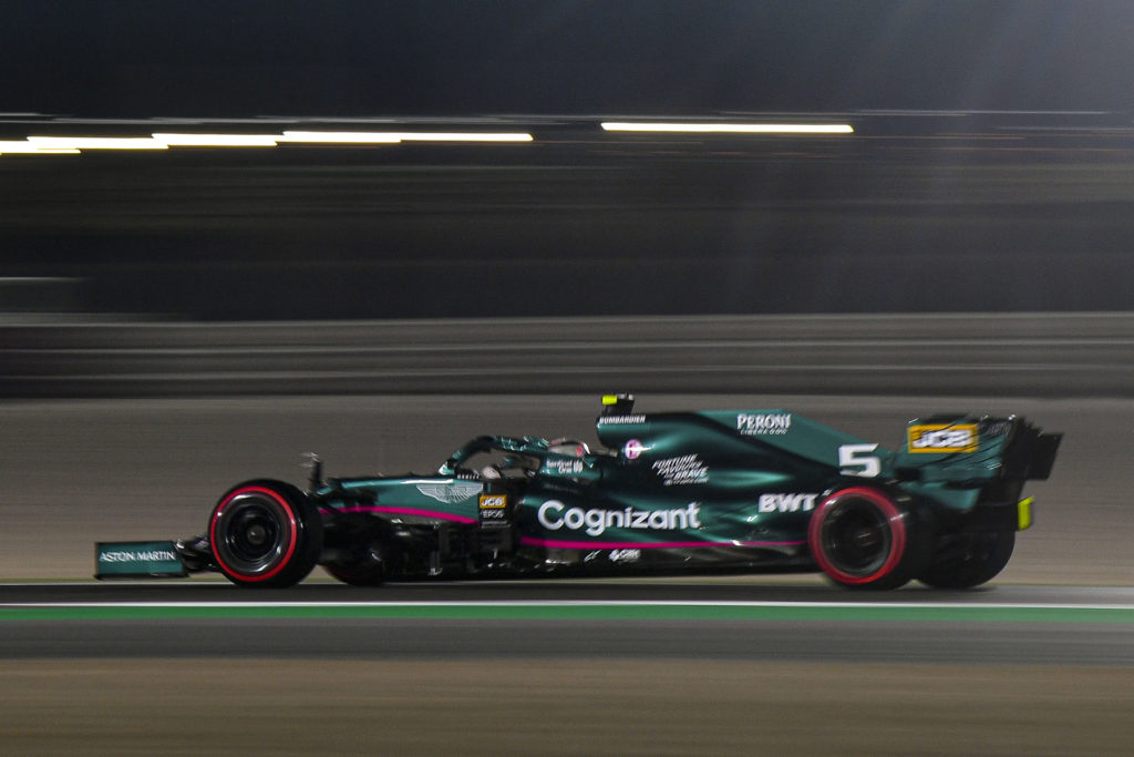 Formel 1 Sebastian Vettel Aston Martin Katar GP