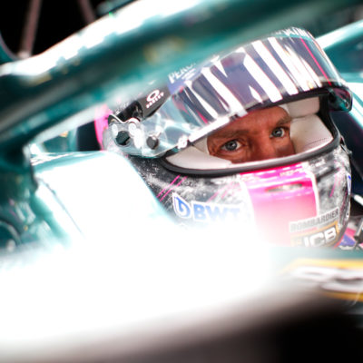 Formel 1 Sebastian Vettel Mexico GP 2021 FP1
