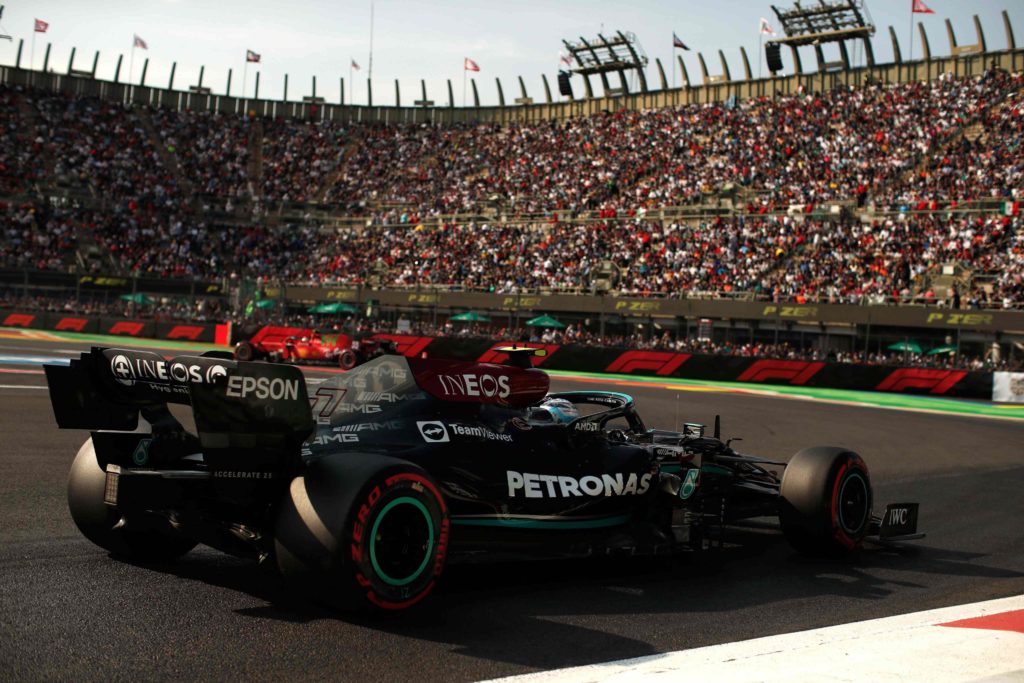 Formel 1 Valtteri Bottas Mercedes Mexico GP FP2