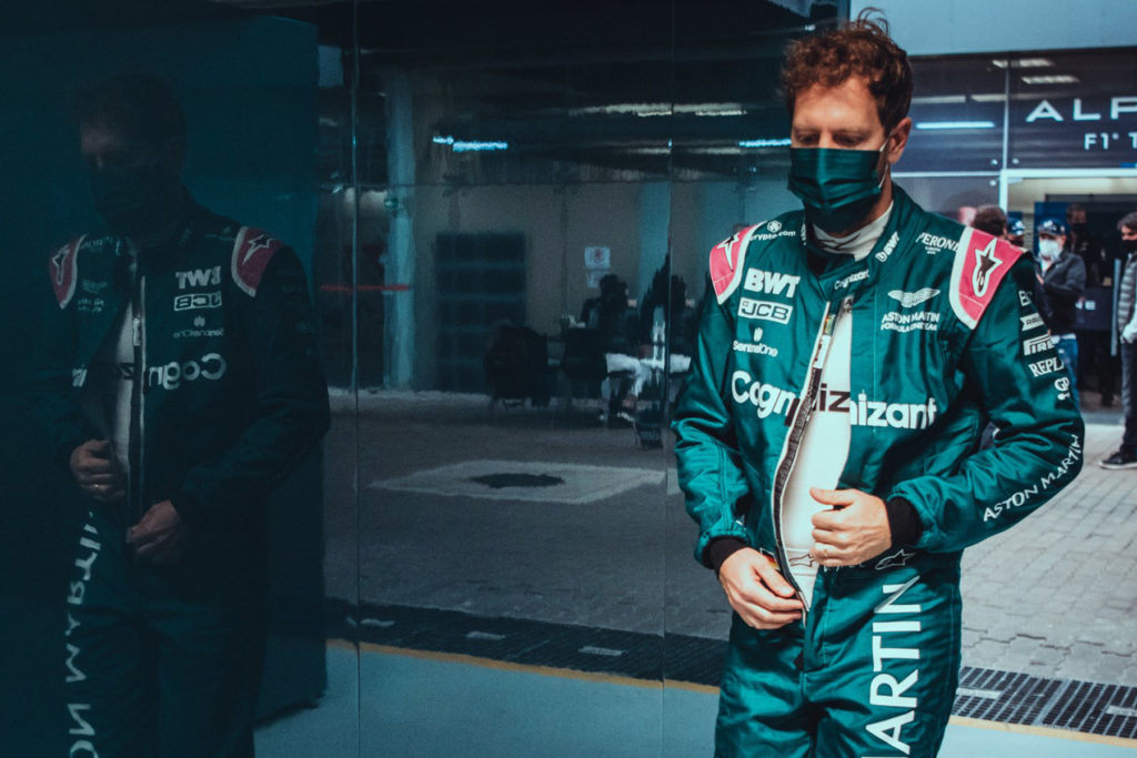 Formel 1 Sebastian Vettel Aston Martin Brasilien GP 2021
