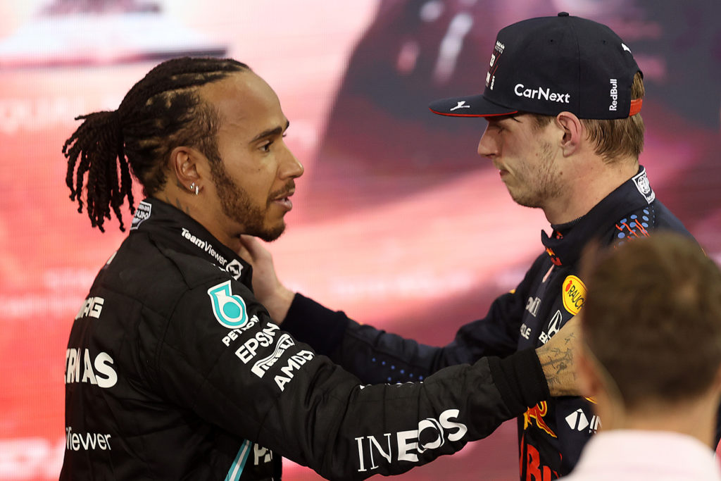 Formel 1 Max Verstappen Lewis Hamilton Abu Dhabi GP 2021