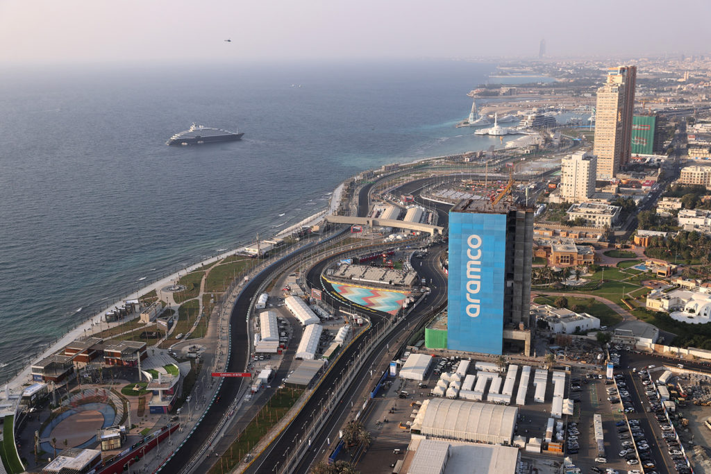 Formel 1 Jeddah Corniche Circuit Saudi-Arabien 2021