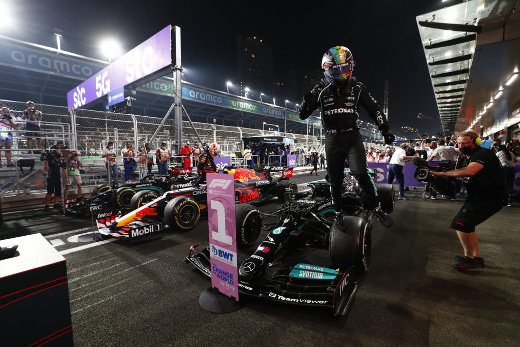 Formel 1 Lewis Hamilton Mercedes Saudi Arabien GP 2021
