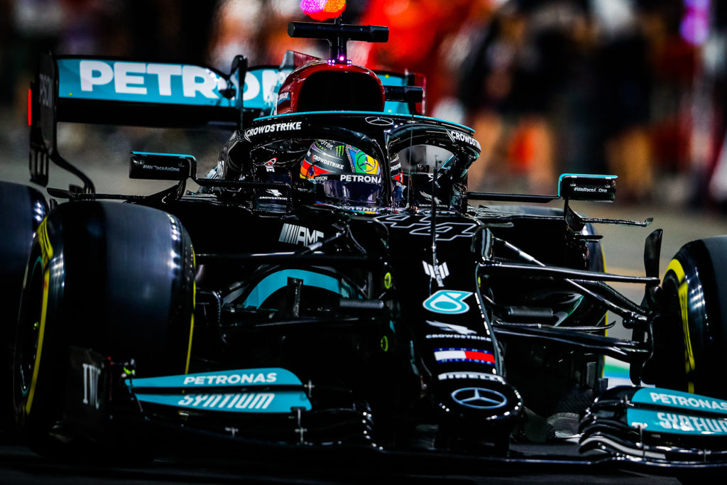 Formel 1 Lewis Hamilton Mercedes Saudi Arabien GP 2021 Quali