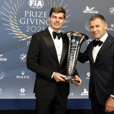 Formel 1 Max Verstappen FIA Gala 2021