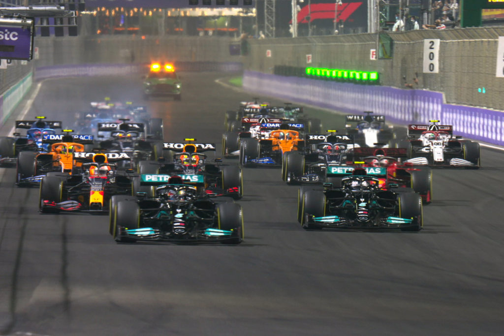 Formel 1 Saudi Arabien GP Start 2021
