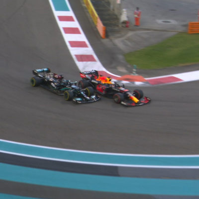 Formel 1 Verstappen Hamilton Abu Dhabi 2021