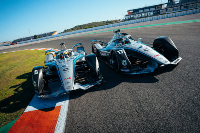 Formel E Mercedes Test Valencia 2021