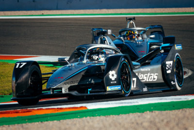 Formel E Nyck de Vries Mercedes Test Valencia 2021