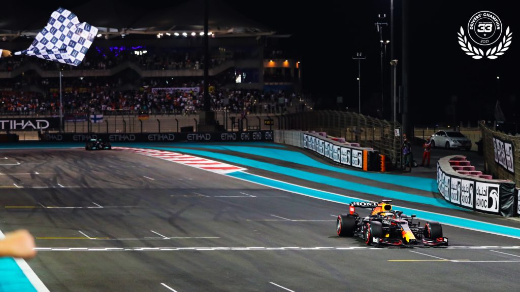 Max Verstappen Red Bull Formel 1 Abu Dhabi 2021