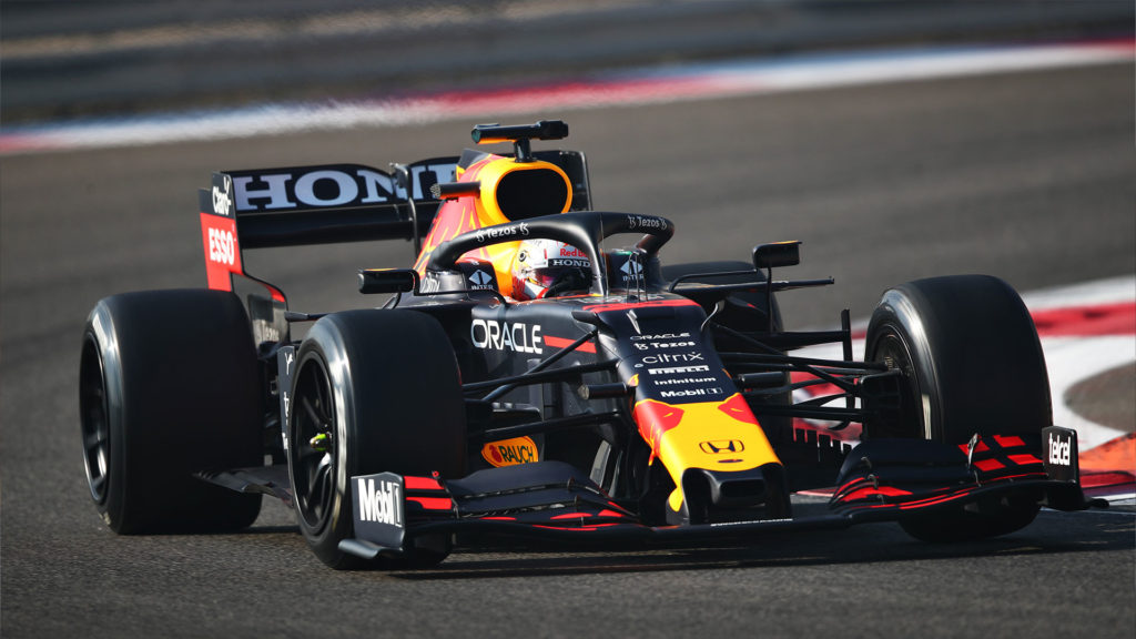 Max Verstappen Red Bull Abu Dhabi Test Pirelli 2021 Formel 1