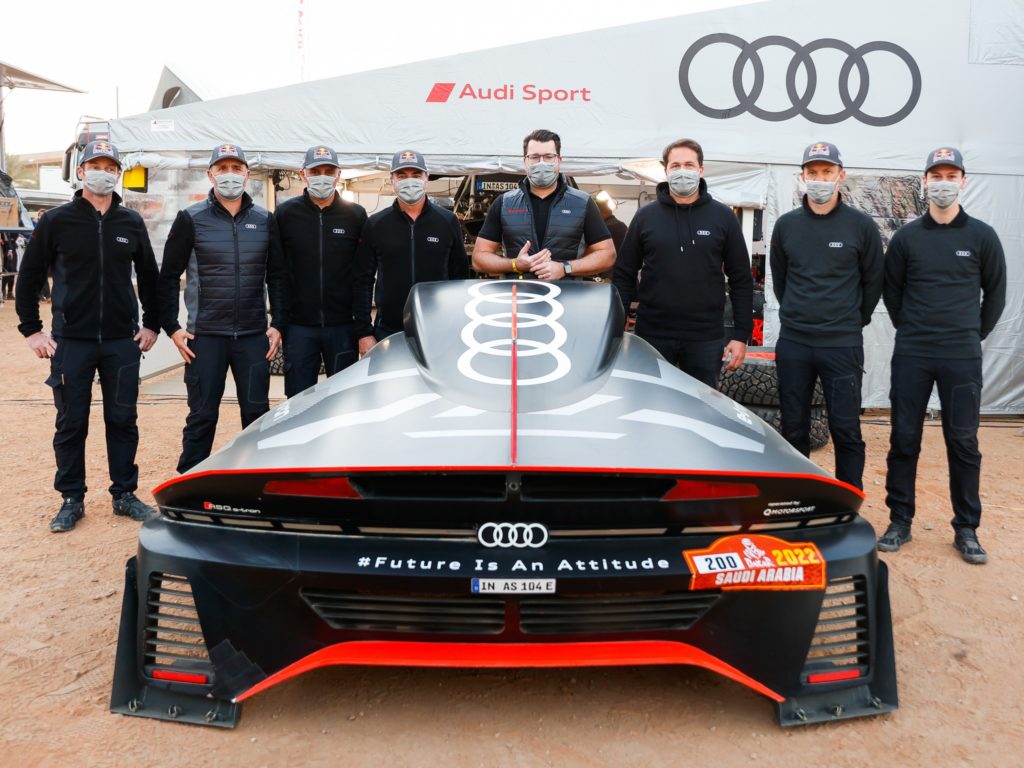 Dakar Audi Oliver Hoffmann 2022