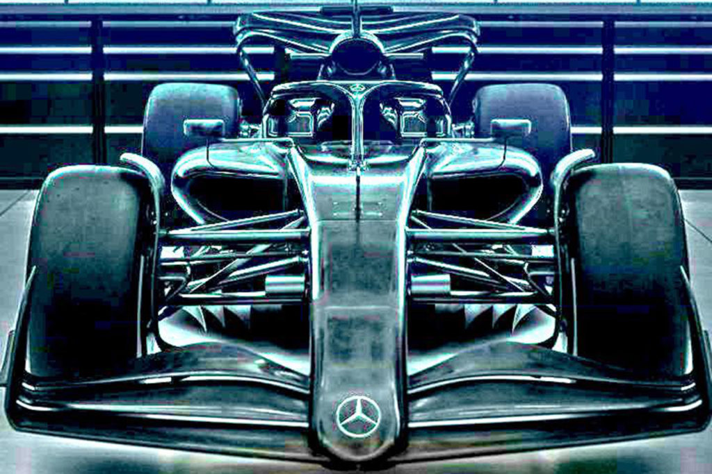 Formel 1 Mercedes 2022 Showcar