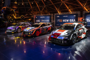 WRC Rallye Ford Hyundai Toyota Rally1 Hybrid 2022