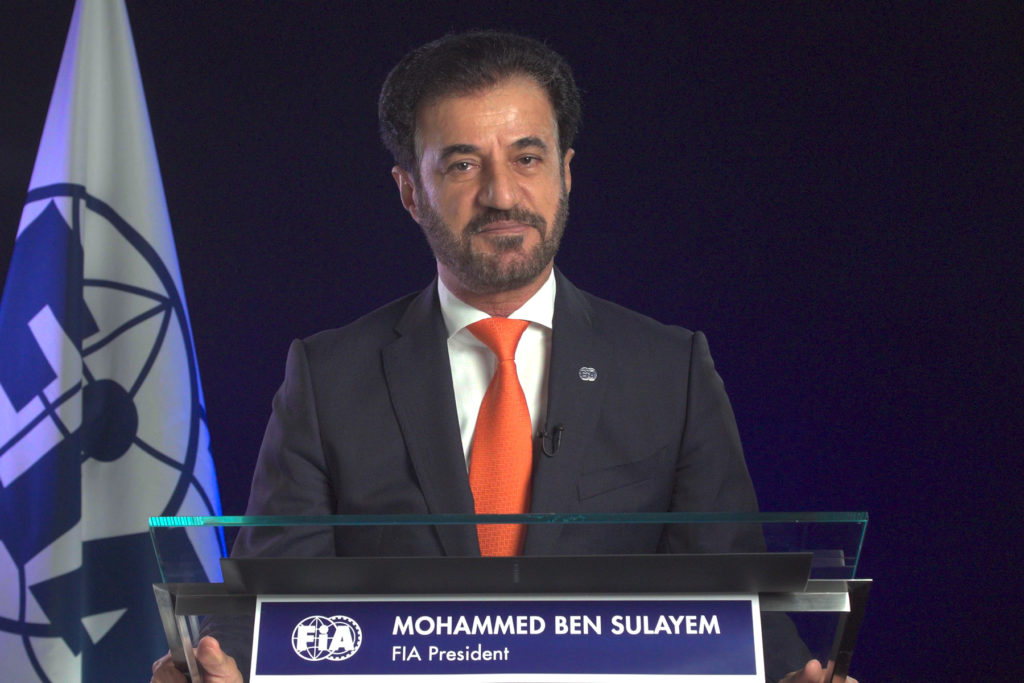 Formel 1 FIA-Präsident Mohammed Ben Sulayem
