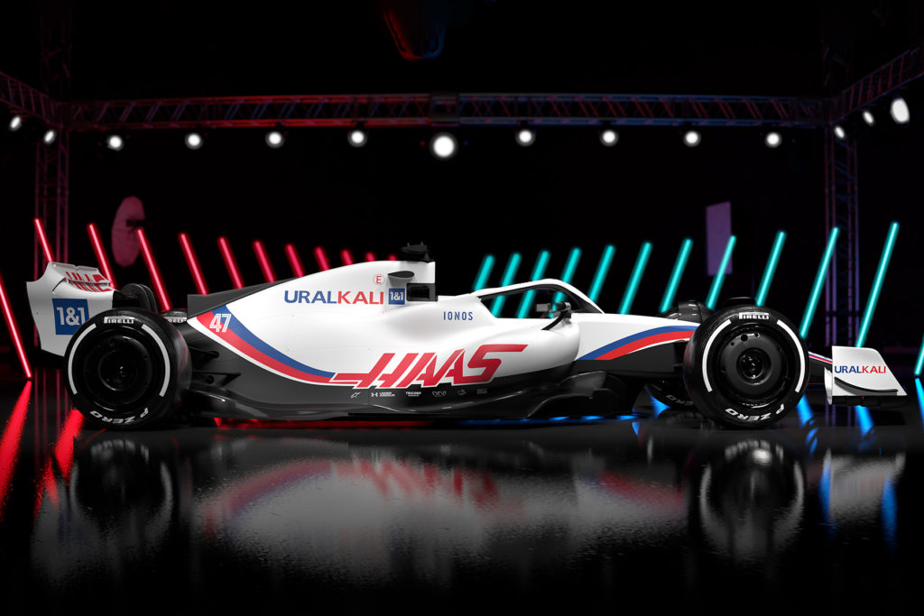 Haas revela el diseño del nuevo coche de Schumacher para 2022