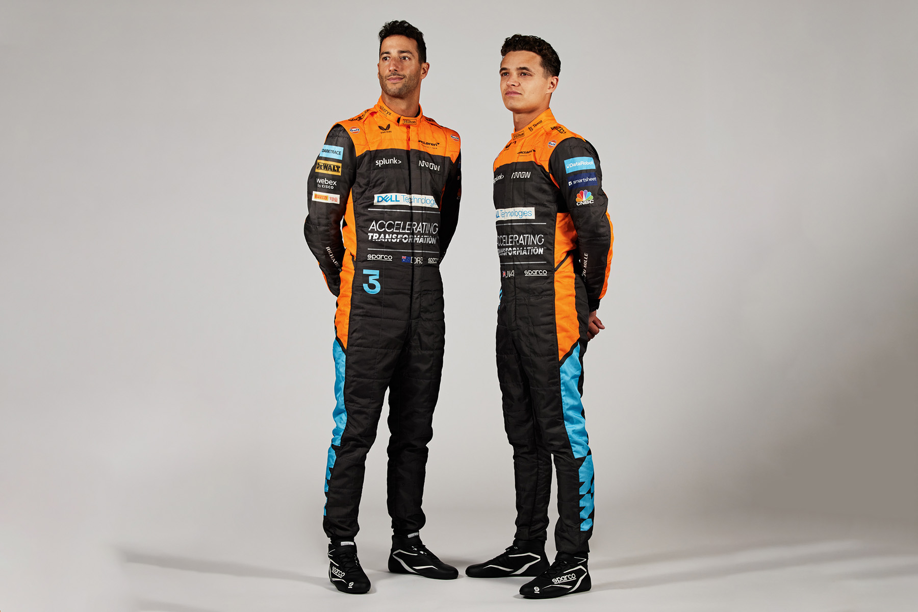 Formel 1 McLaren Daniel Ricciardo und Lando Norris 2022