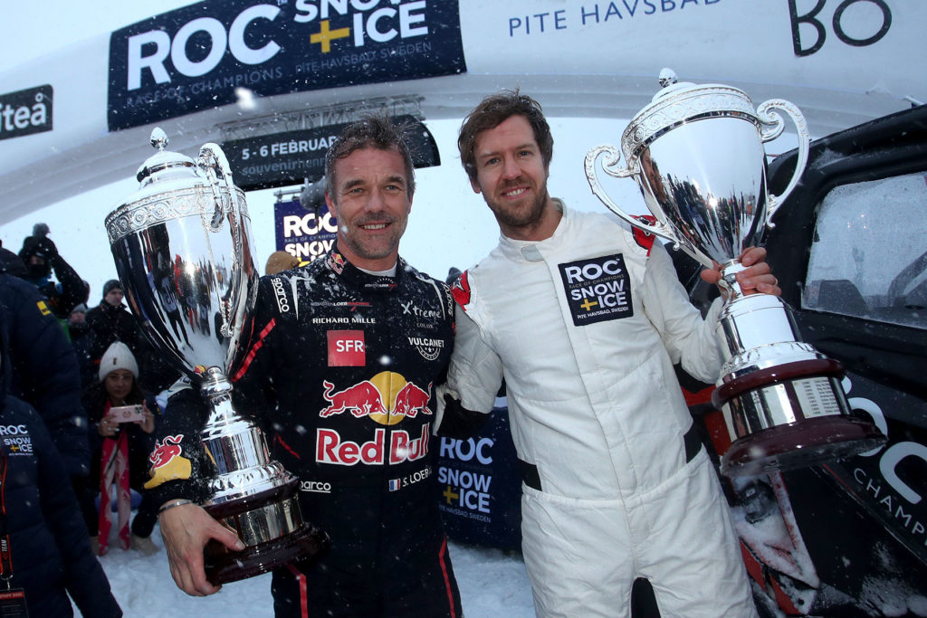 Race of Champions Loeb Vettel 2022